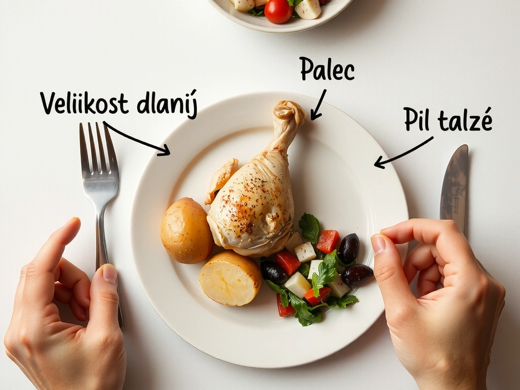 Rozdělení talíře